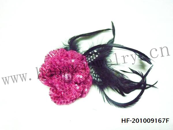 Feather Hair accessory